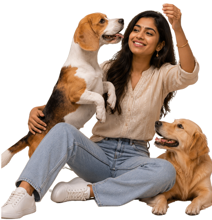 Book dog training appointment The Pets Villa